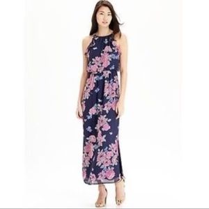 Old Navy Floral Chiffon Maxi Dress